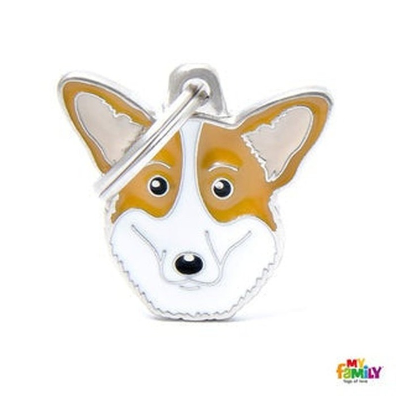 Mdaille pour chiens - Friends Welsh Corgi