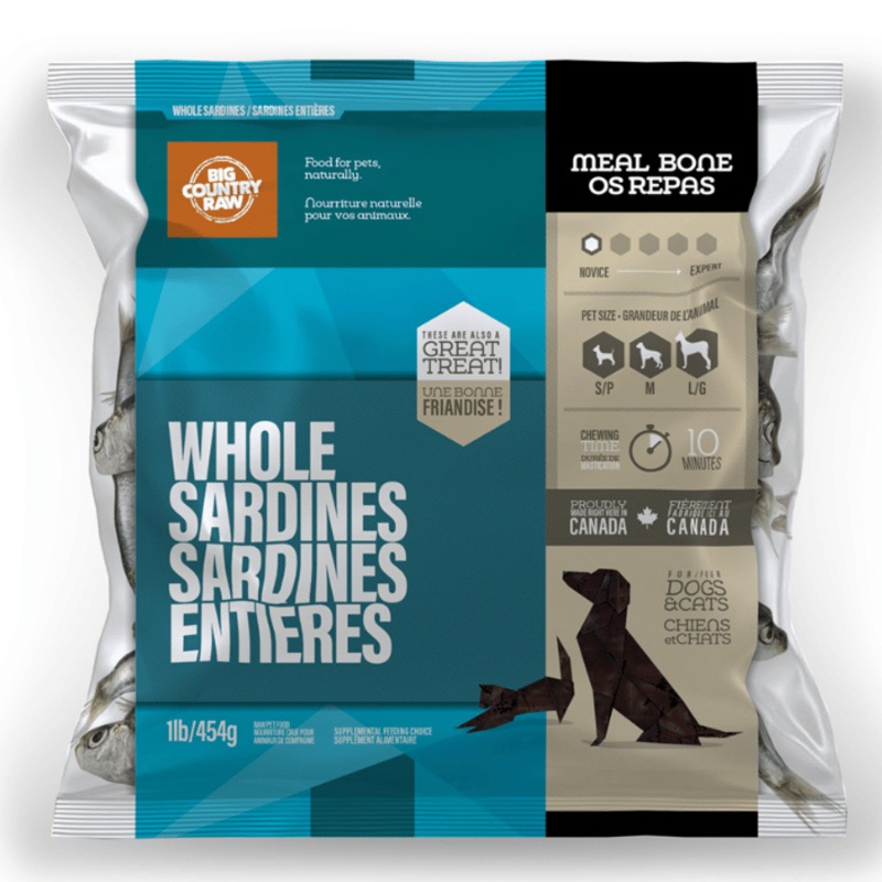Sardines congels 1 lbs