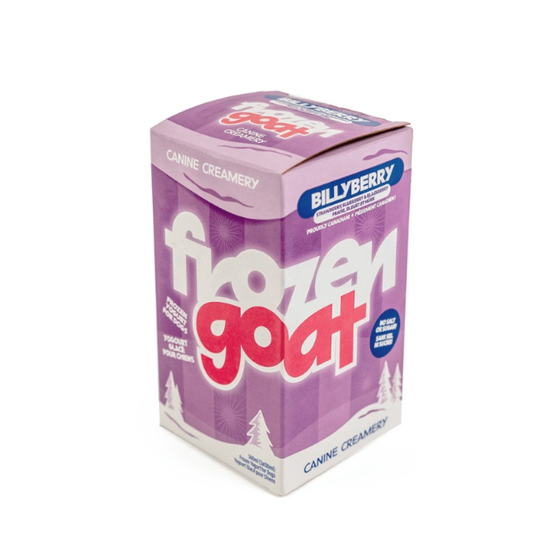 Yogourt glac Frozen Goat Billyberry 3x 100ML