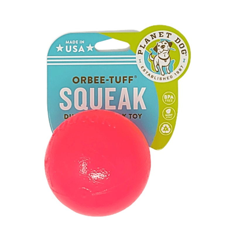 Balle Orbee-Tuff Squeak 3'' Rose