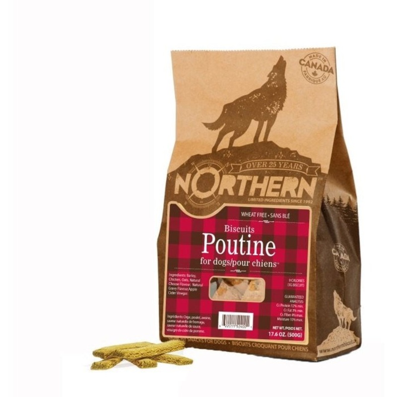 Biscuits pour chiens - Poutine 450g