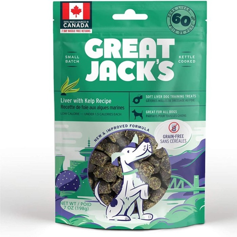 Gteries au foie et algue Great Jack's