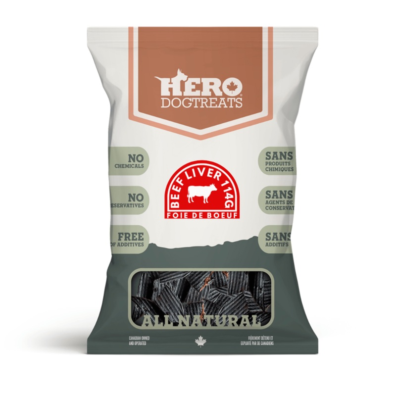 Gteries pour chiens Foie de buf 114g