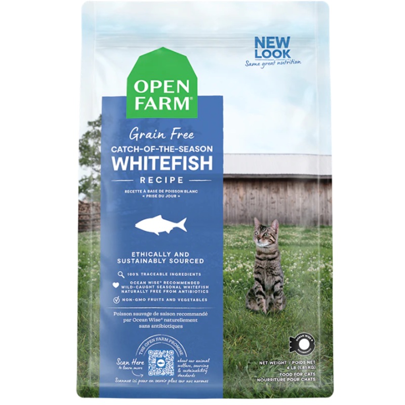 Nourriture Pour Chat Open Farm Poisson blanc sans grains
