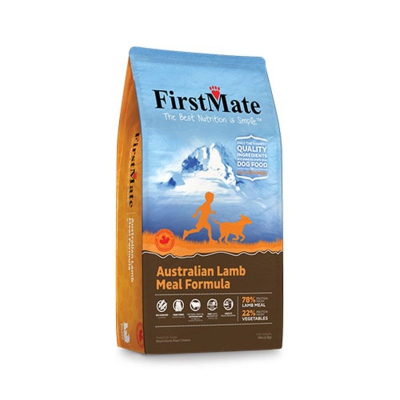 Nourriture pour chiens FirstMate  lagneau australien lev en libert