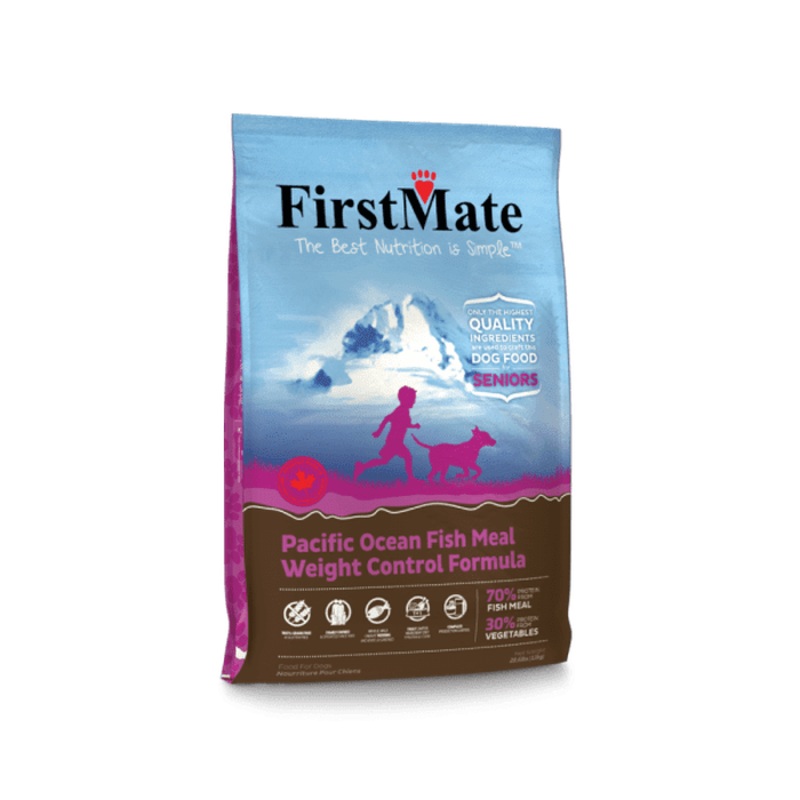 Nourriture pour chiens FirstMate poisson du pacifique contrle du poids