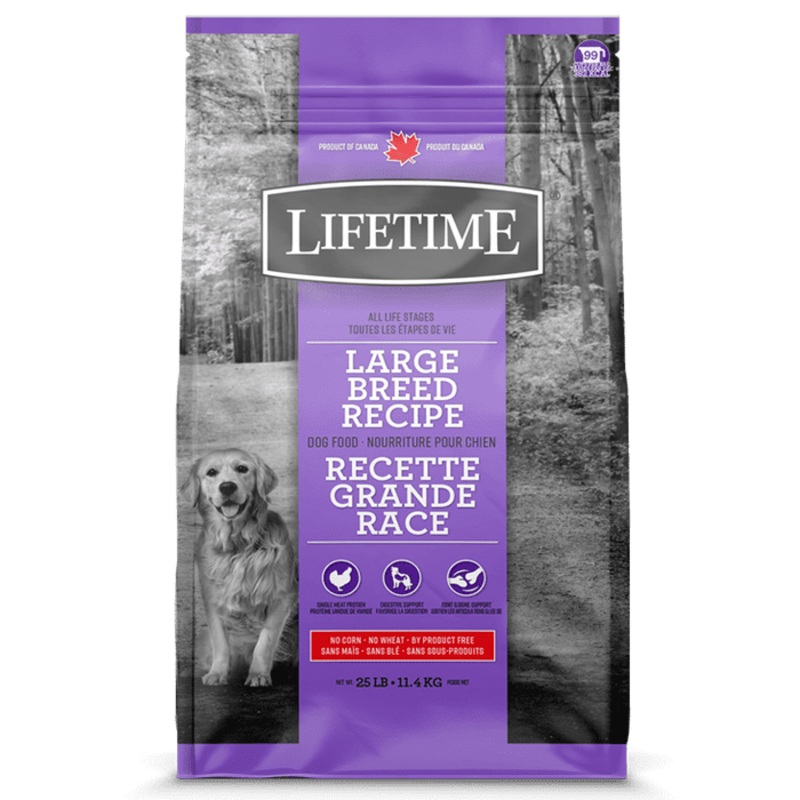 Nourriture pour chiens Lifetime Poulet & Avoine Grande race