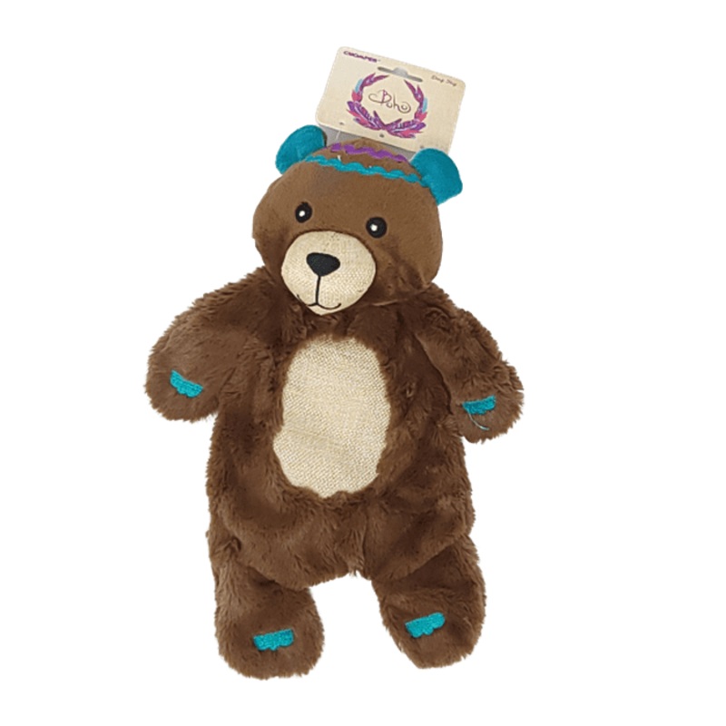 Ours en peluche crinkle Chomper Boho