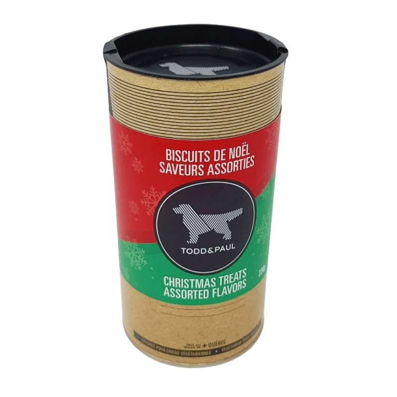 Biscuits pour chiens Assortis de Nol - Produits Qubcois