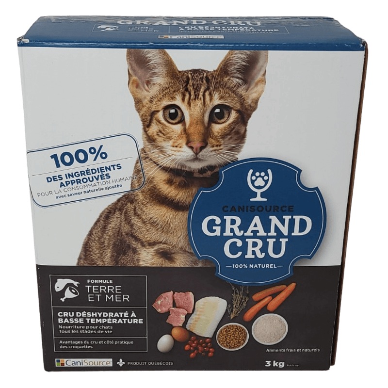 CaniSource pour chat, terre et mer