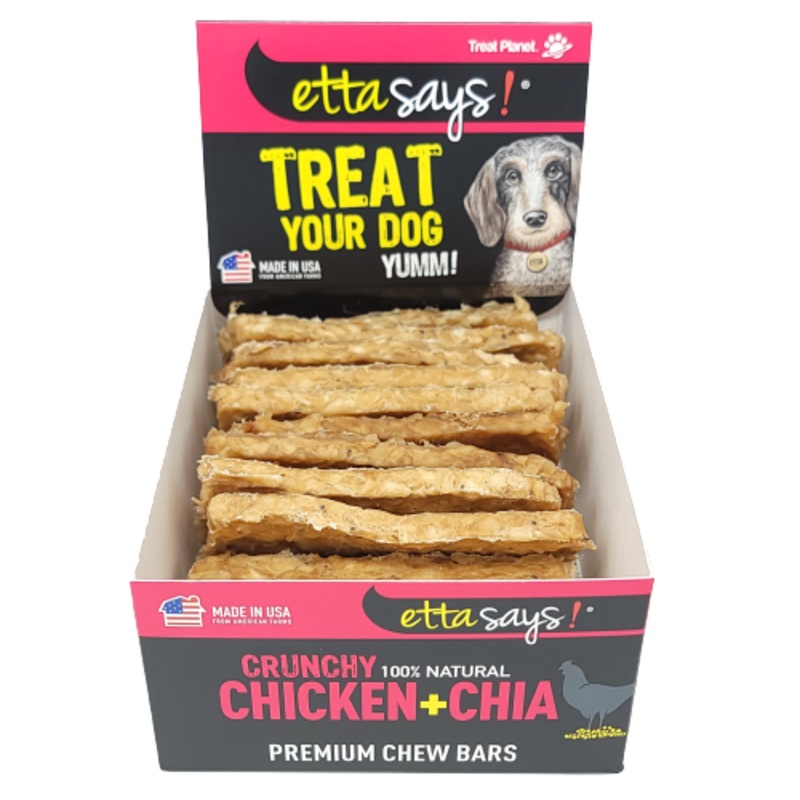 Gteries  mcher Etta says Premium Chew Bar Poulet & Chia