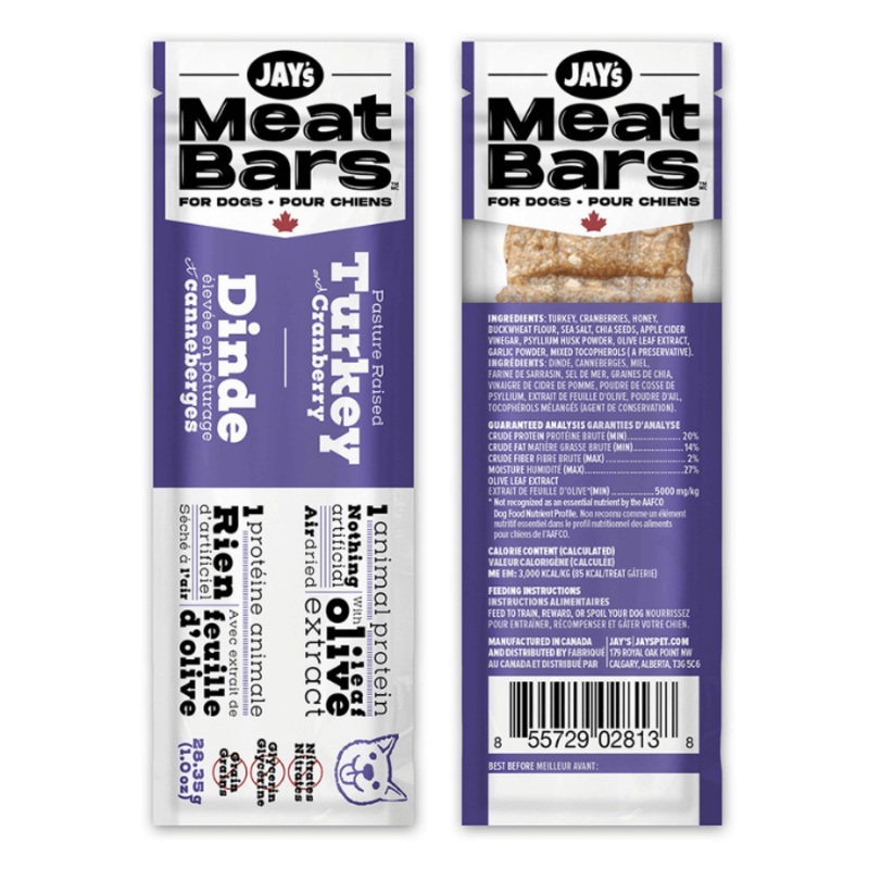 Meat Bars pour chiens - Dinde