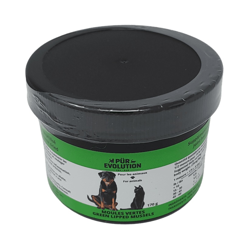 Moule verte pour chiens et chats 170g - Pur Evolution