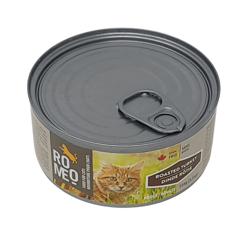 Nourriture humide pour chat Romeo Dinde rti 5.5oz