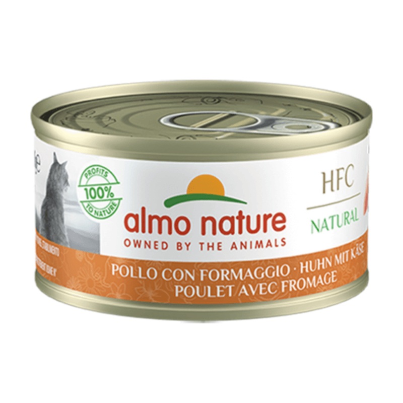 Nourriture pour chats HFC Natural - Poulet et fromage