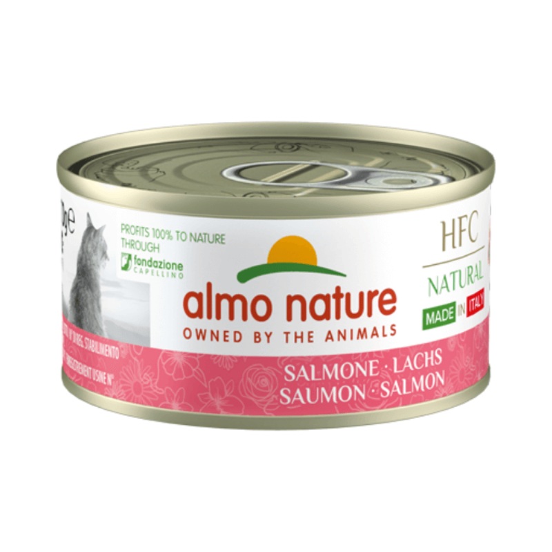 Nourriture pour chats HFC Natural - Saumon au naturel
