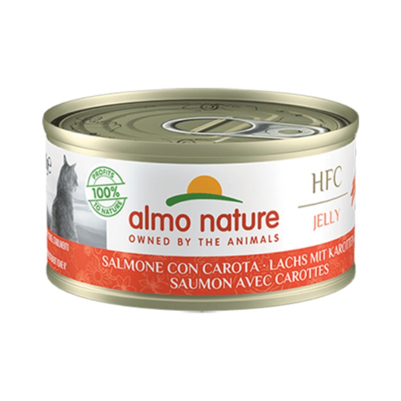 Nourriture pour chats HFC Natural - Saumon avec carottes