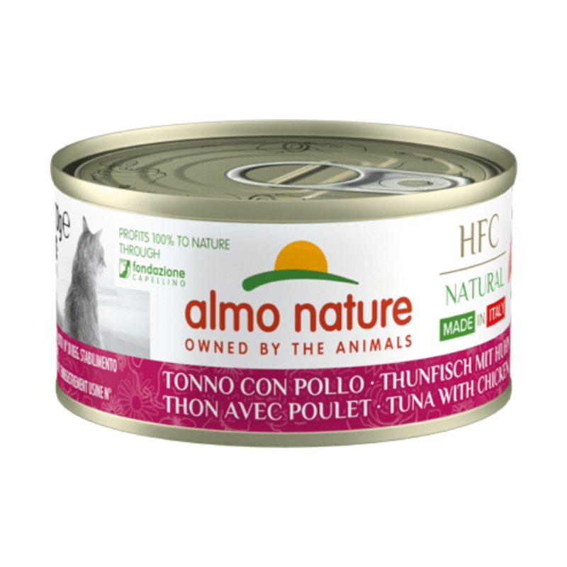 Nourriture pour chats HFC Natural - Thon et poulet