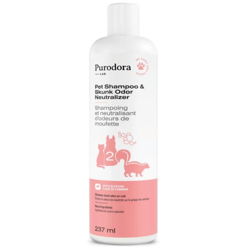 Shampoing et neutralisant dodeurs de moufette 250ml