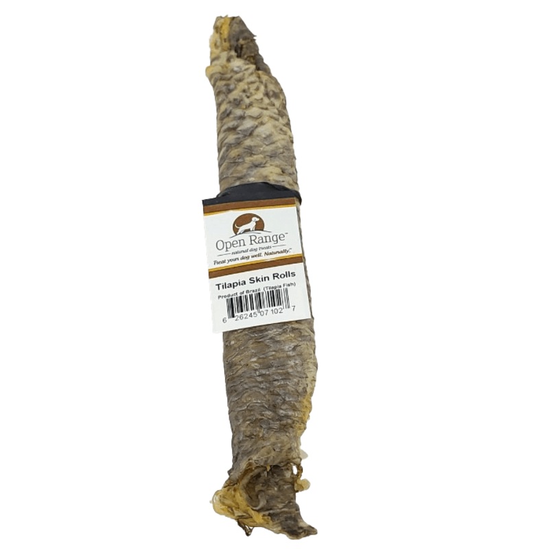Tilapia Skin Rolls Peau de Tilapia roul
