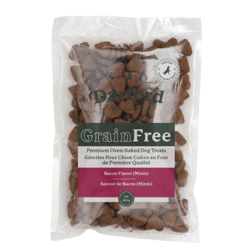 Biscuits pour chiens Darford Bacon minis 1 lb