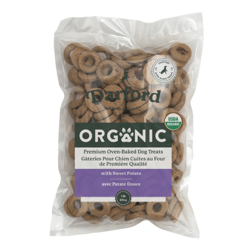 Biscuits pour chiens Darford Organic - Patate douce 1 lb
