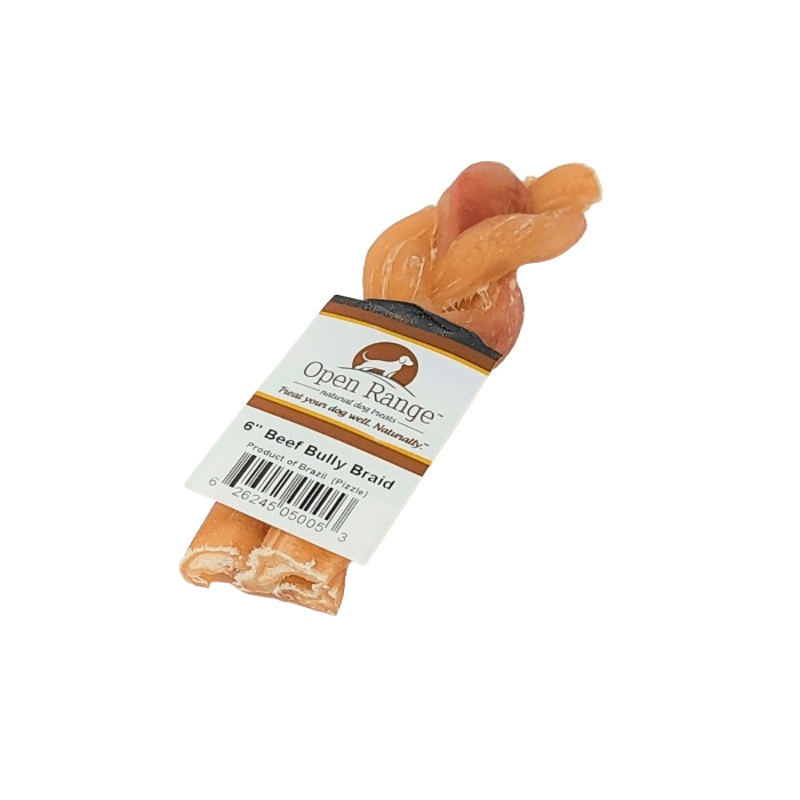 Bully tress de boeuf  Open Range 6"