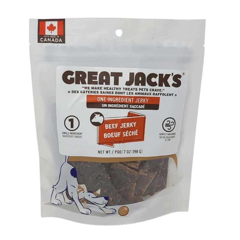 Jerky 1 seul ingrdient boeuf sch  l'air 7oz
