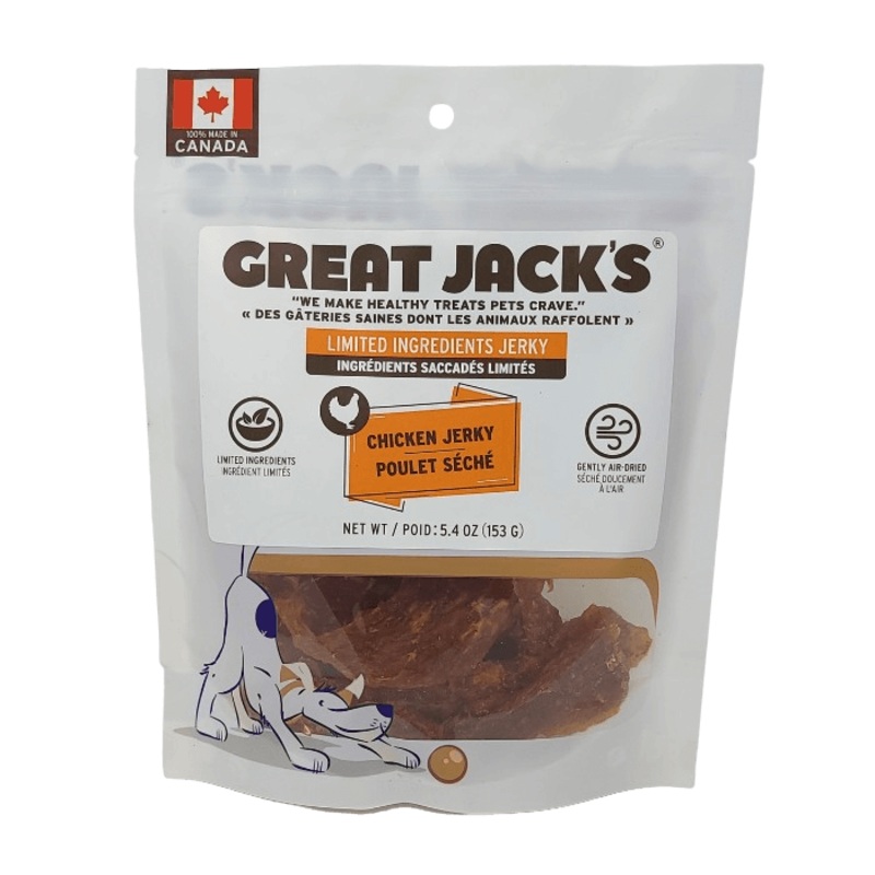 Jerky 1 seul ingrdient cubes de poulet sch  l'air 5.4oz