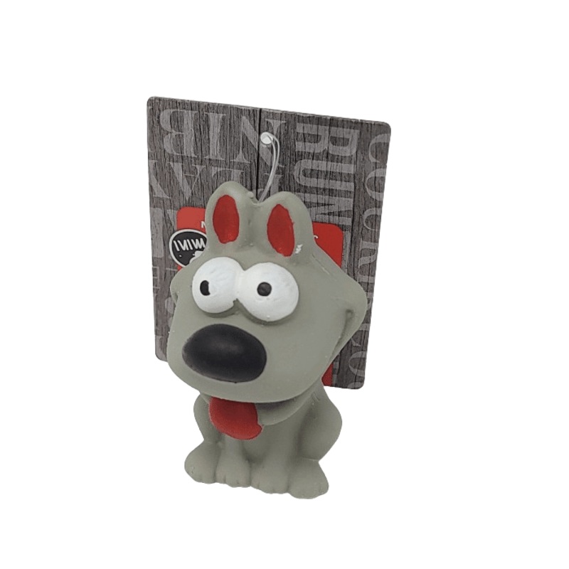 Jouet en latex Mini chien 3.5''