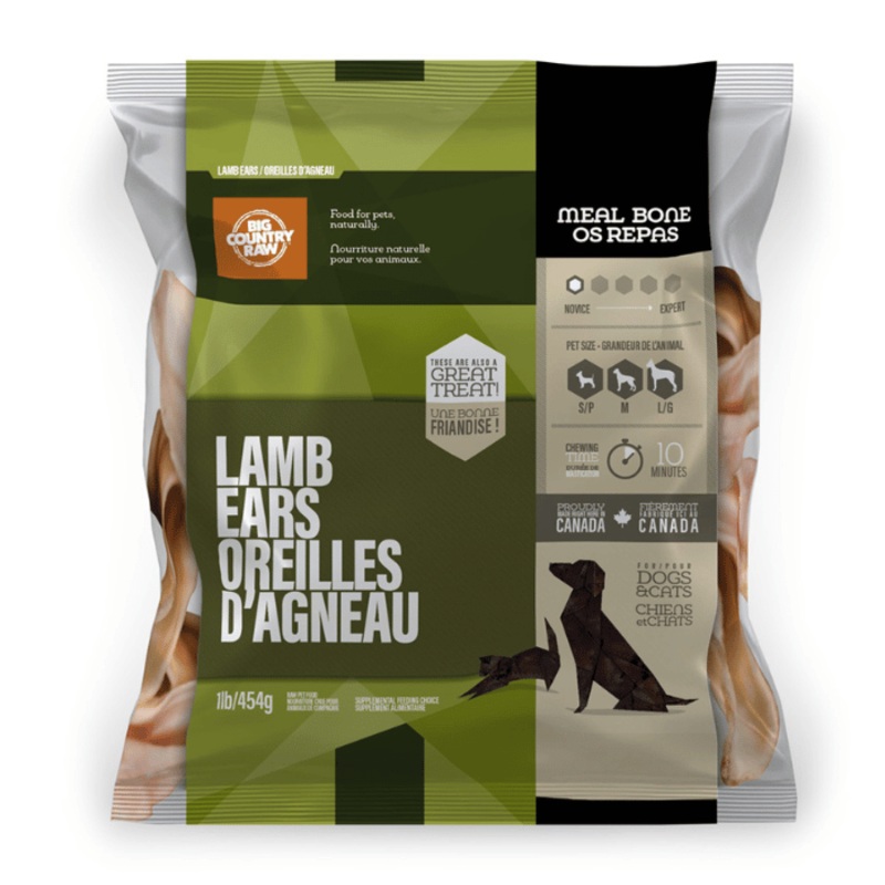 Oreilles d'agneau congel 1lb