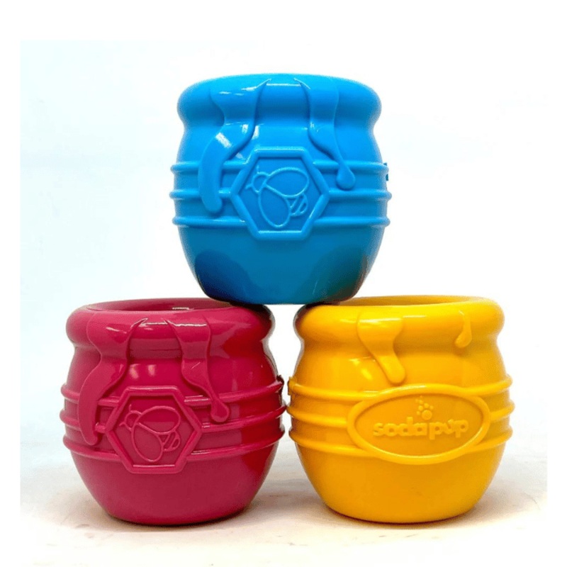 Pot de miel Sodapup - bol distributeur de gteries