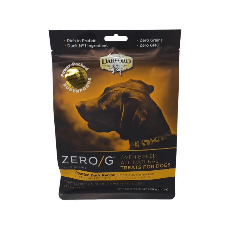 Biscuits pour chiens au Darford Zero/G Canard