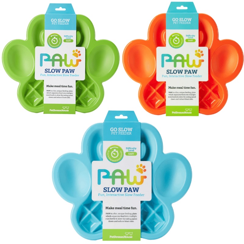 Bol modrateur Patte 2 en 1 Slow Paw Dish