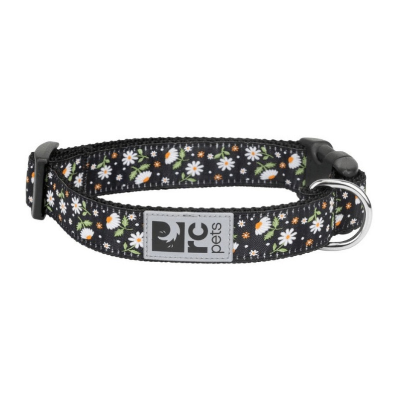 Collier  clip pour chien RcPets Marguerites