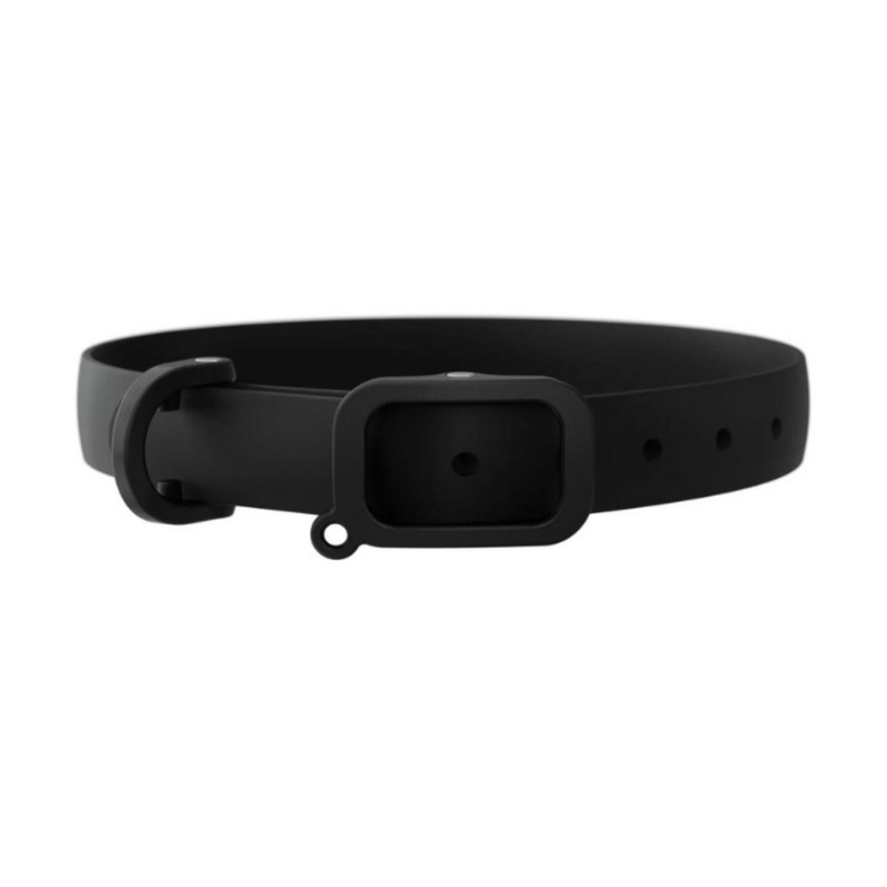 Collier impermable et ultralger pour chien - Poivre noir