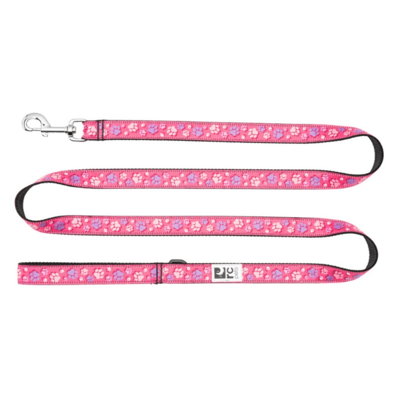 Laisse pour chiens Rc Pets Patte rose