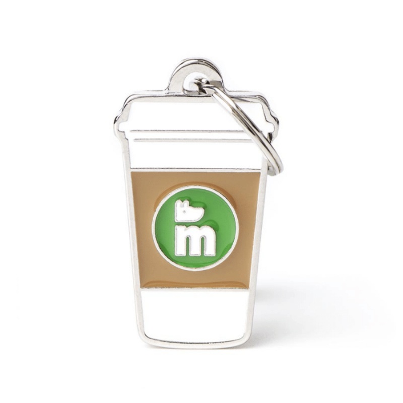Mdaille pour chiens - Coffee
