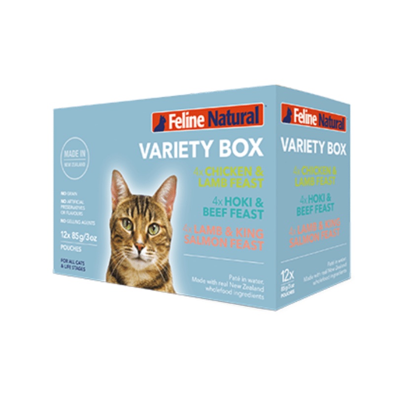 Nourriture humide pour chat Feline Natural Bote varit 12 X 3 OZ
