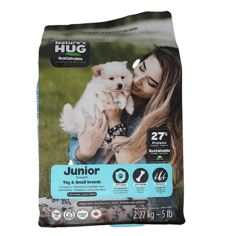 Nourriture Junior croissance miniatures et petites races Nature Hug