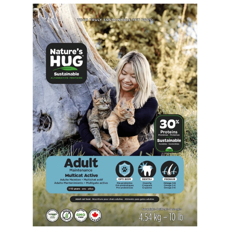 Nourriture pour chat adulte actif Nature Hug