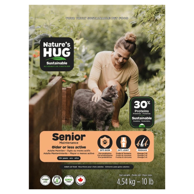 Nourriture pour chat senior et moins actif Nature Hug