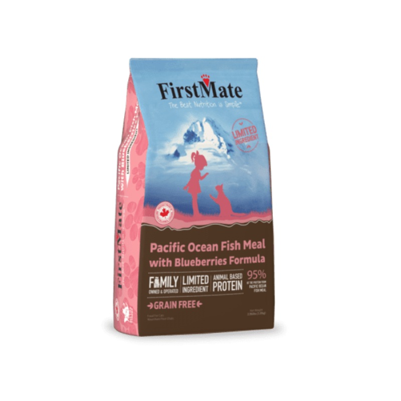 Nourriture pour chats poisson de l'ocan pacifique