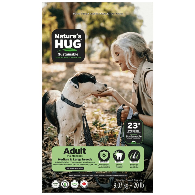 Nourriture pour chien adulte moyen & grande race Nature Hug