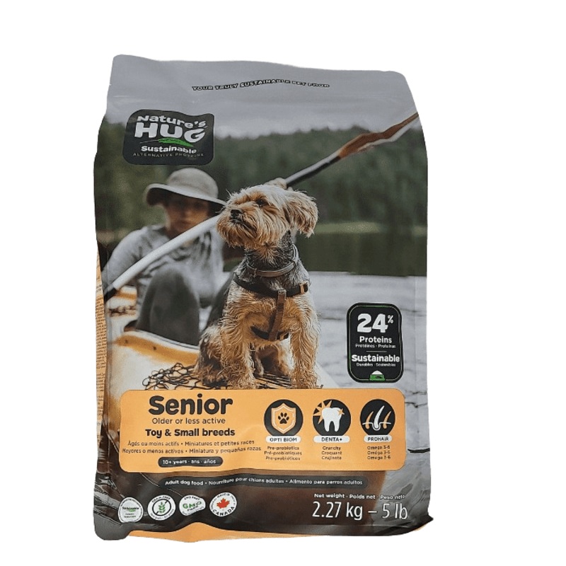 Nourriture pour chien senior miniature et petite race Nature Hug