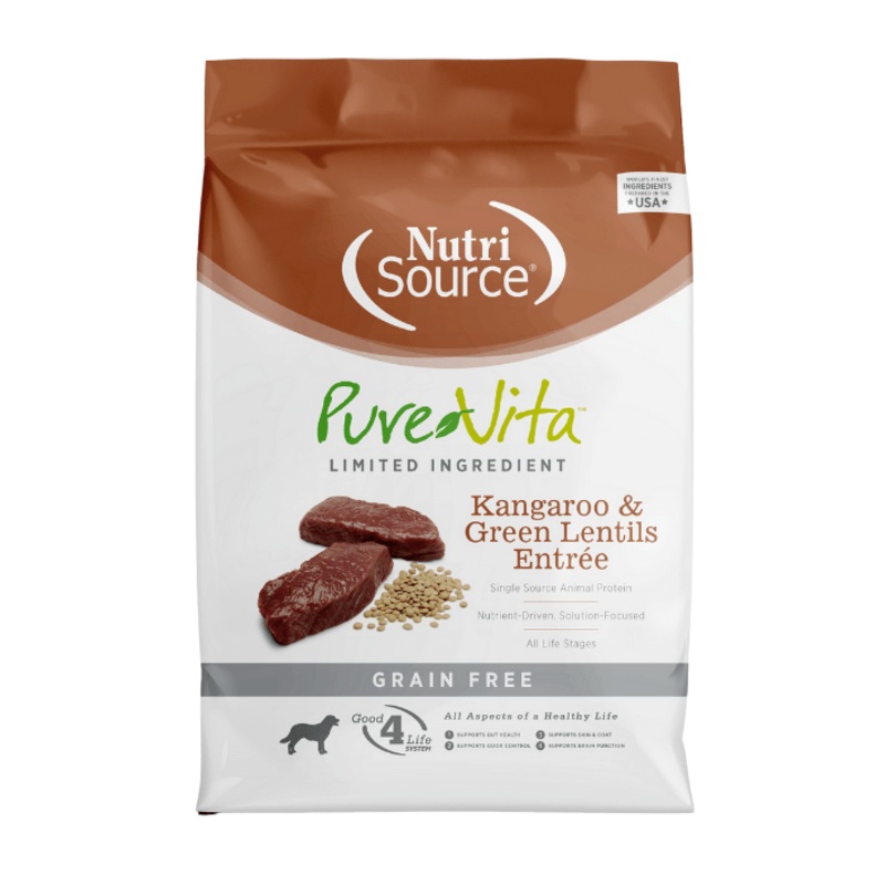 Nourriture pour chiens NutriSource Purevita Kangourou sans grains