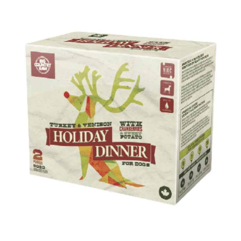 Diner des ftes Dinde & Venaison 2 lb cru congel