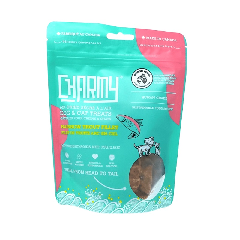 Filet de truite arc-en-ciel -75g