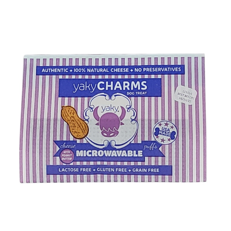 Friandises pour chiens Popcorn Himalayan Yaky Charms au Beurre de peanut