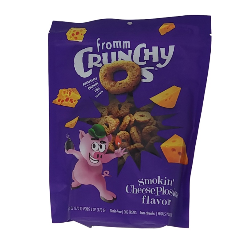 Gteries pour chiens Crunchy o's Explosion de fromage Multigrains 6oz